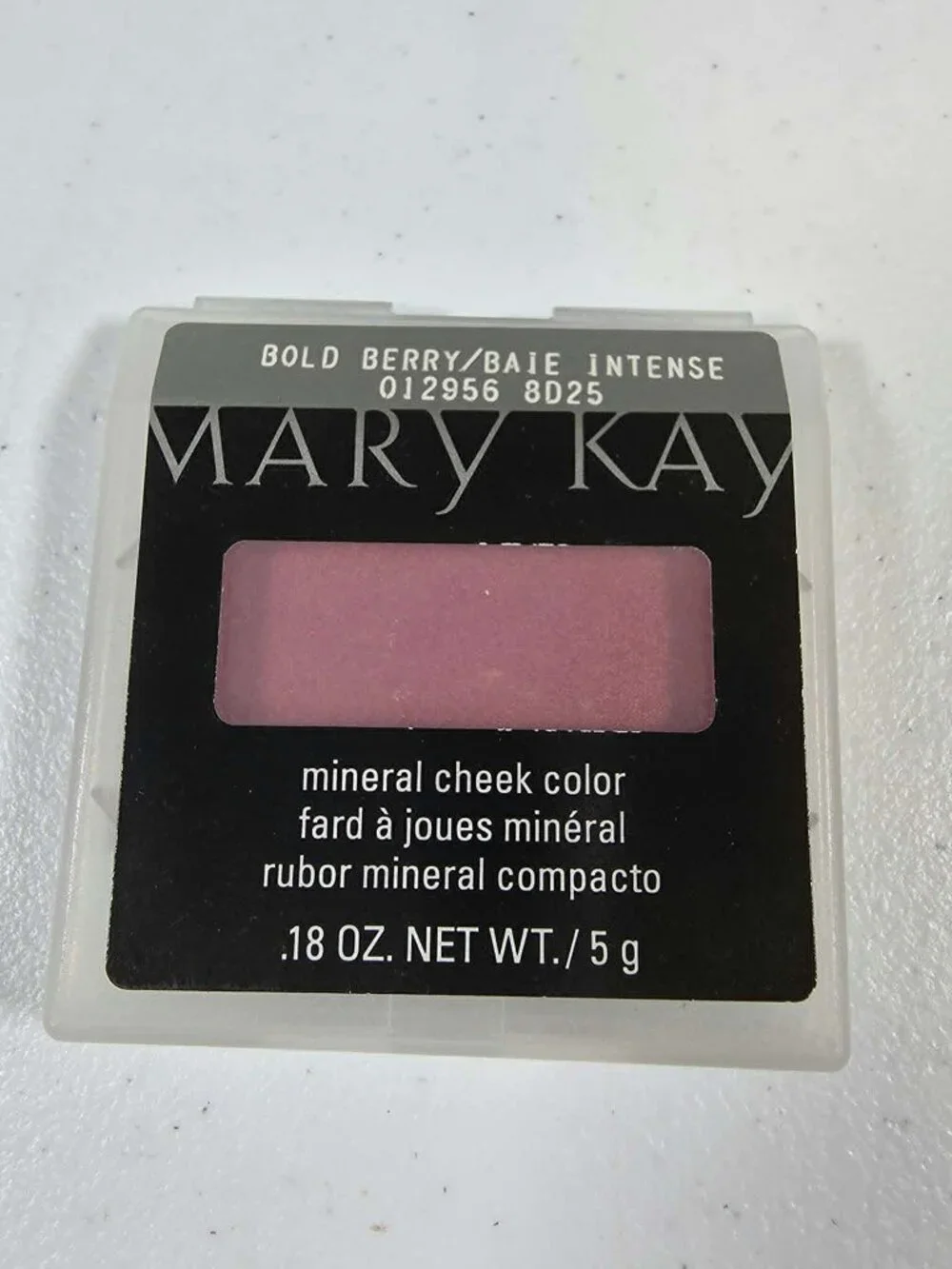 MARY KAY MINERAL CHEEK COLOR BOLD BERRY .18 oz. 012956 NEW